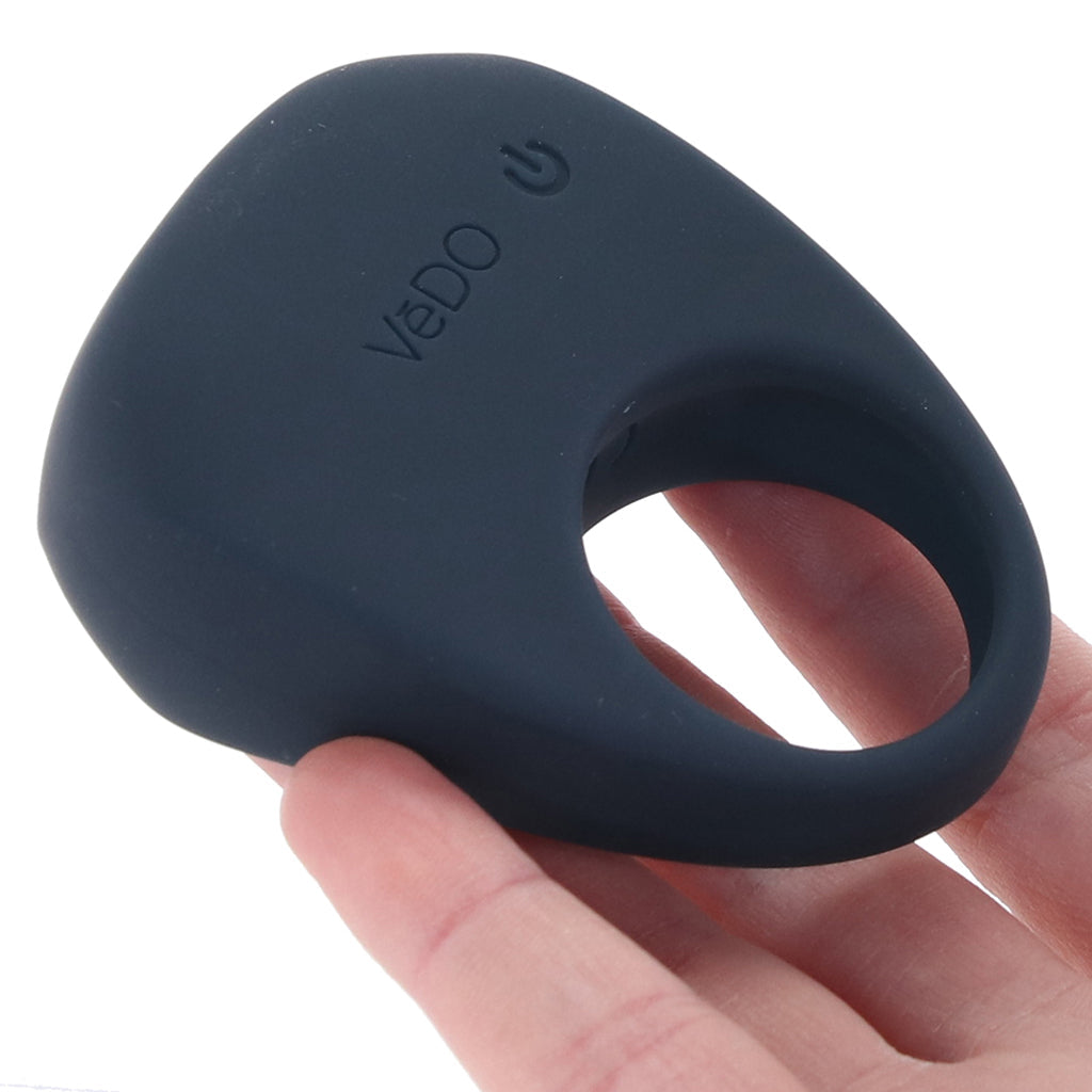 VeDO Driver Rechargeable Vibrating C-Ring in Black - Vibrators - HoneyHugs Canada (View 4)