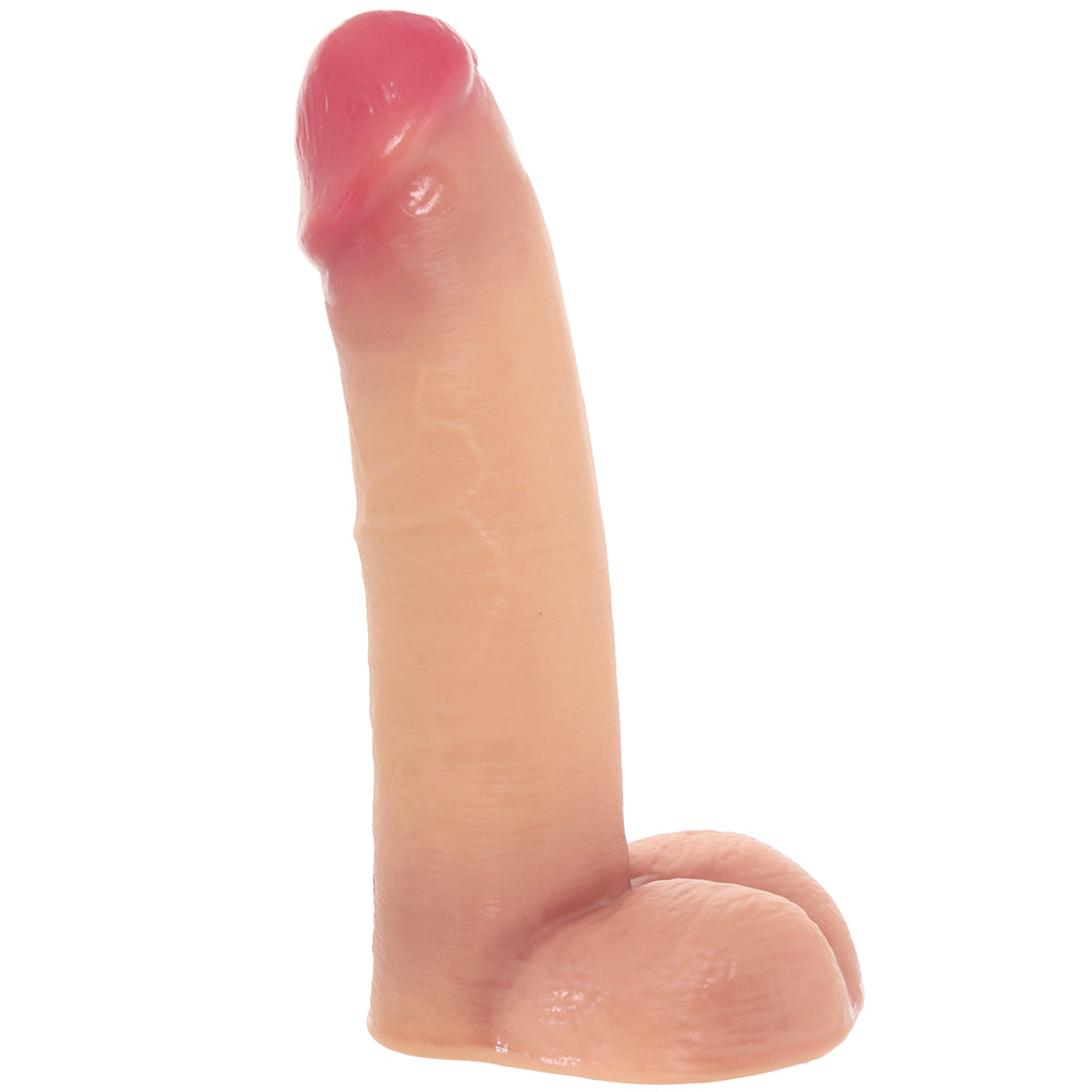 LoveBotz 8 Inch Cock Lock Dildo with Balls in Light