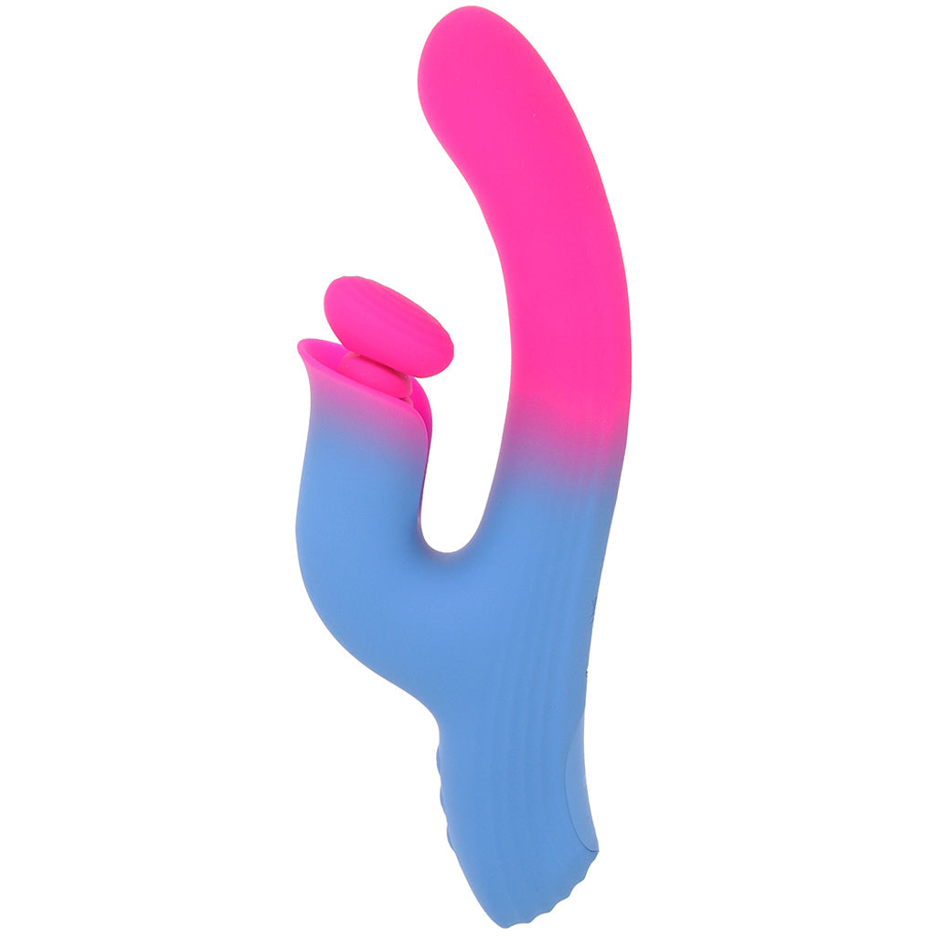 CalExotics Elation Thrusting Rabbit Vibe - Vibrators - HoneyHugs Canada (View 3)