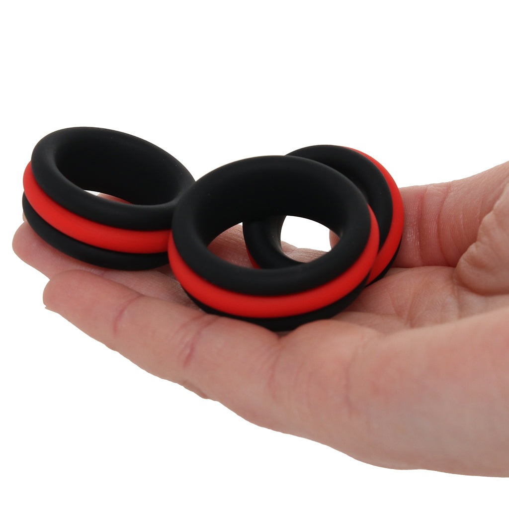 Elevate Your Experience: JOCK Enhancers 2-in-1 Silicone C-Ring Set for Personalized Pleasure