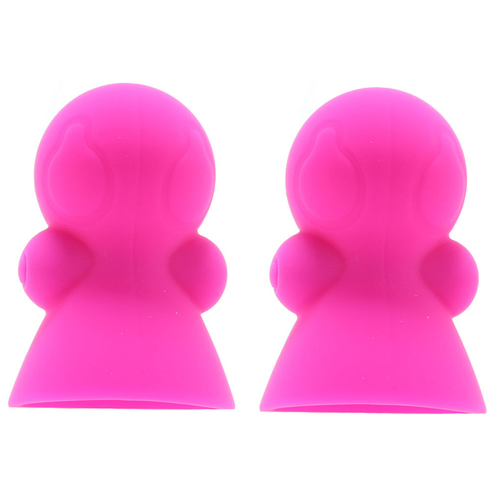Nasstoys Seduce Me Pink: Cordless Vibrating Nipple Suckers for Exquisite Sensation