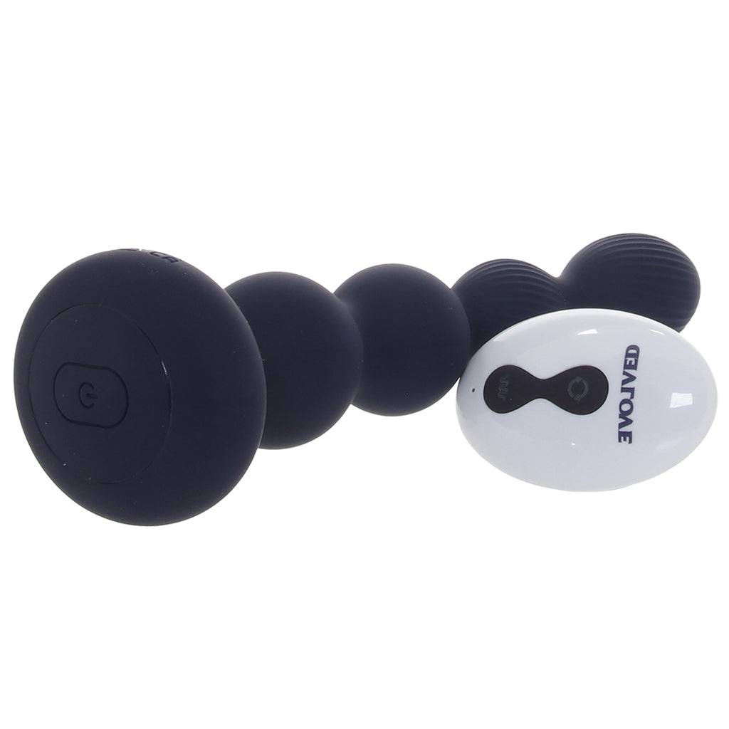 Evolved Novelties Pleasure Orbit Rotating Beaded Anal Vibe - Vibrators - HoneyHugs Canada (View 5)