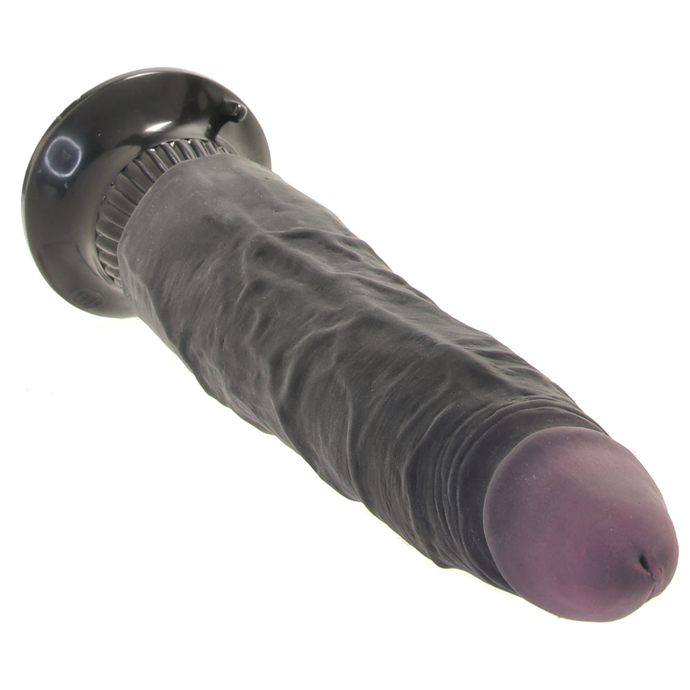 Real Feel Real Feel Deluxe 7 Inch Vibrating Wall Banger Dildo in Blac - Vibrators - HoneyHugs Canada (View 2)
