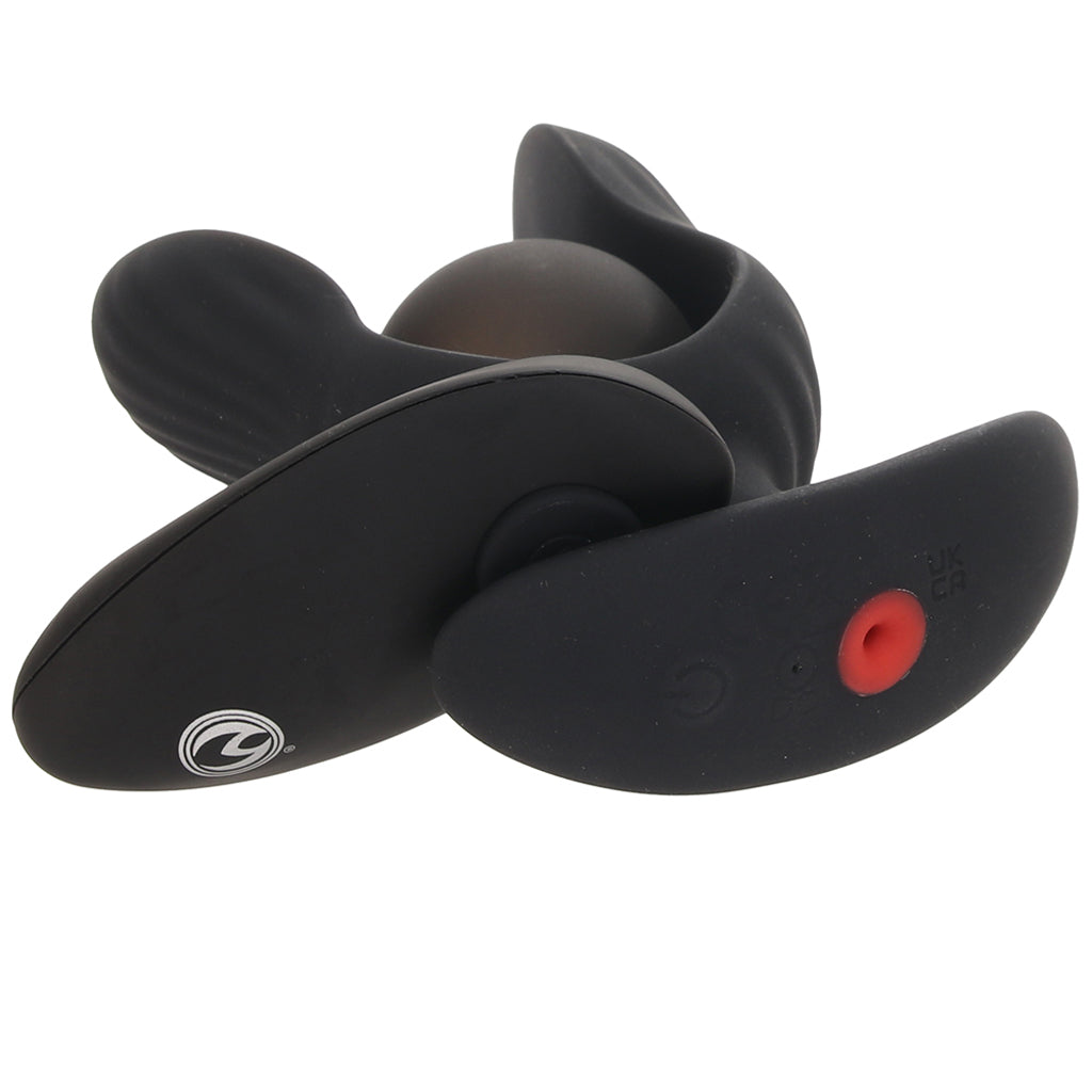Master Series Master Series Dark Pearl Inflatable Vibrating Plug - Vibrators - HoneyHugs Canada (View 5)