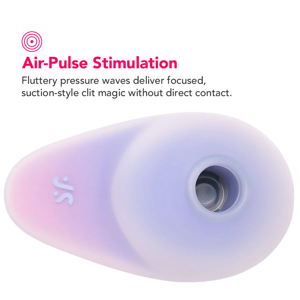 Satisfyer Pixie Dust Double Air Pulse Vibe in Violet & Pink