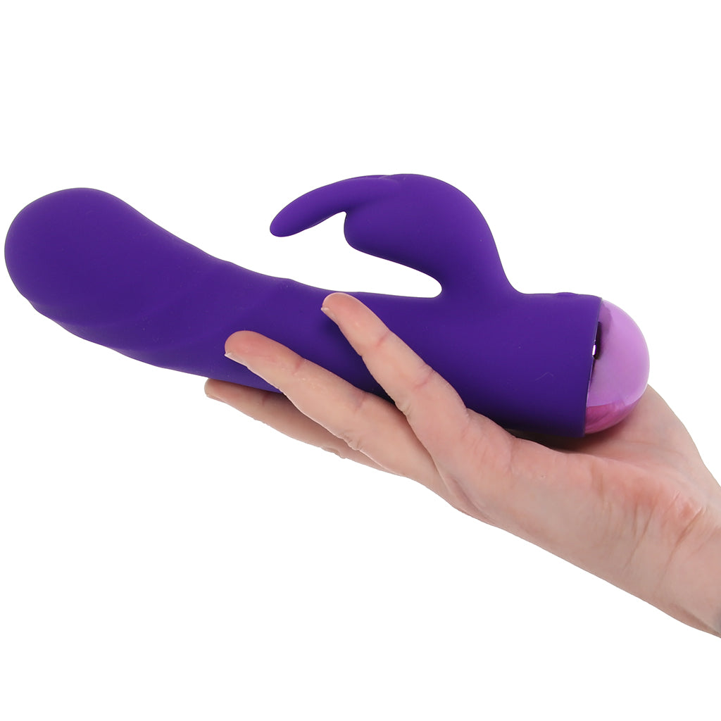 CalExotics Extra Thicc Deep-Thrust Rabbit Vibe: Ultimate Dual-Sensation Pleasure