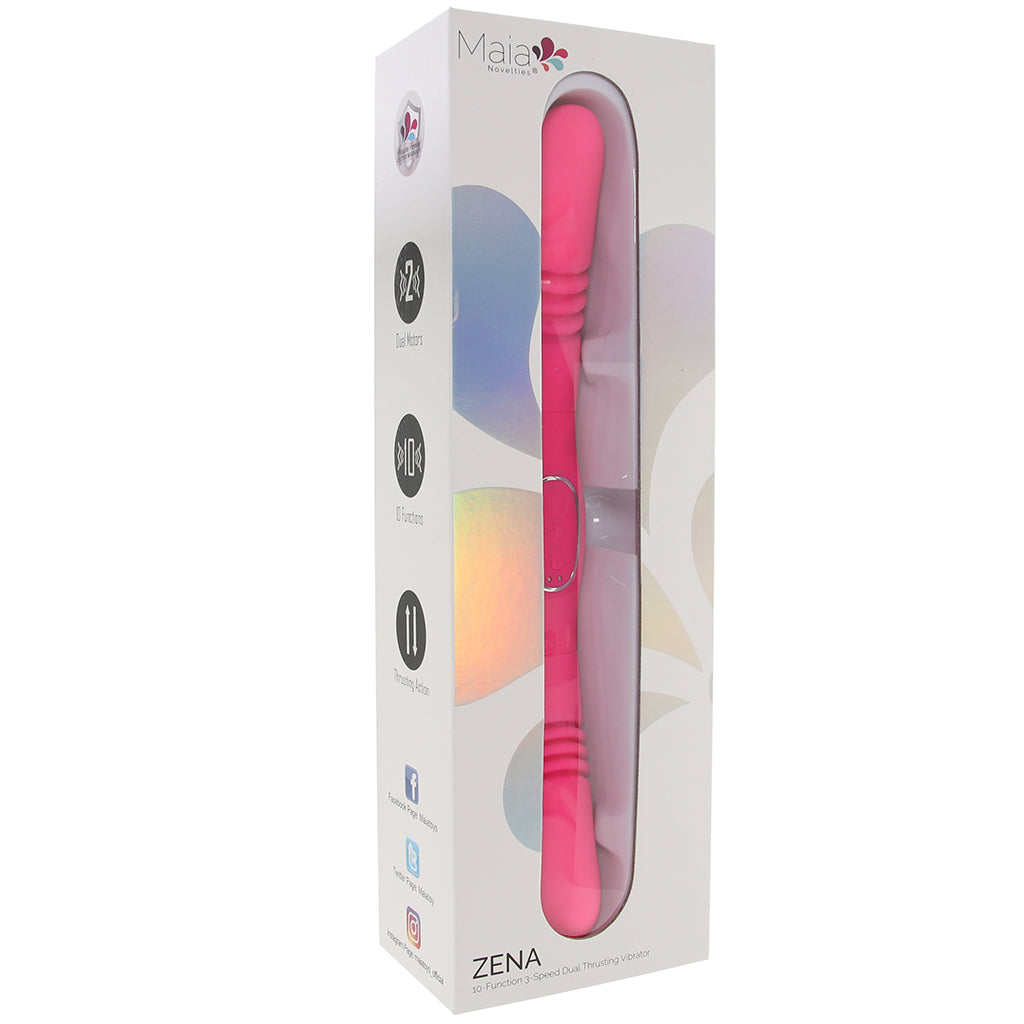 Maia Zena Dual Thrusting Vibe - Vibrators - HoneyHugs Canada (View 9)