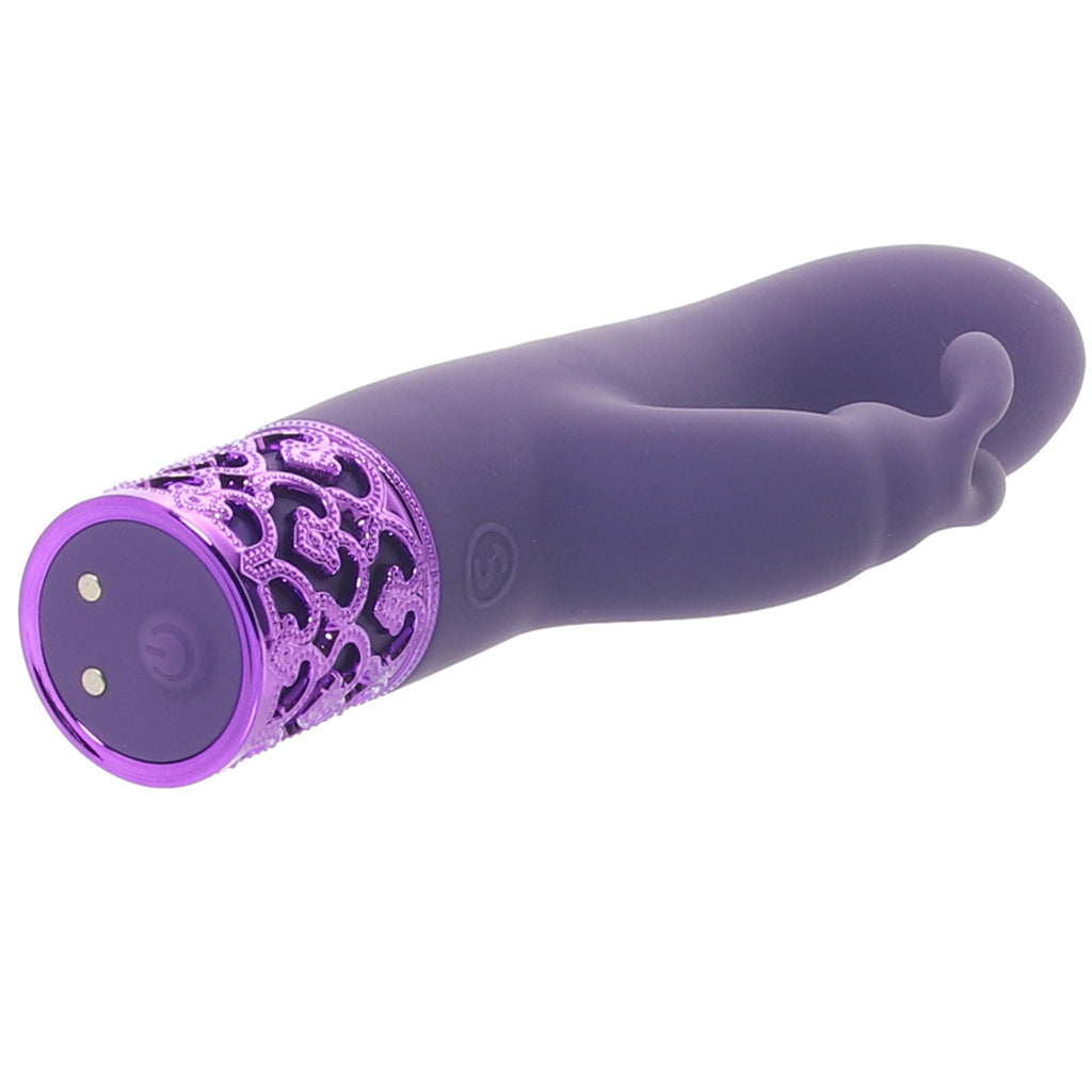 Shots Toys Royal Gems Rabbit Vibe in Purple - Vibrators - HoneyHugs Canada (View 5)
