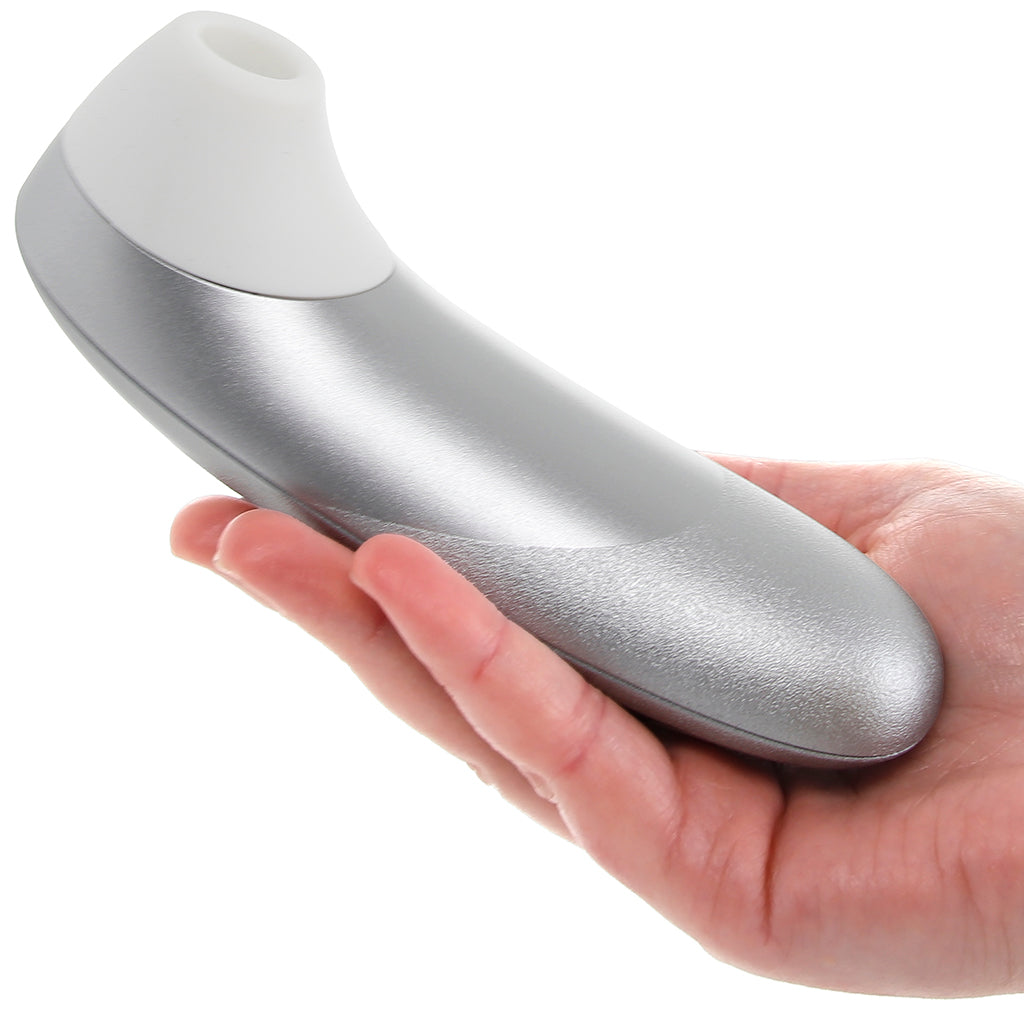 Womanizer Pro Clitoral Stimulator in Silver