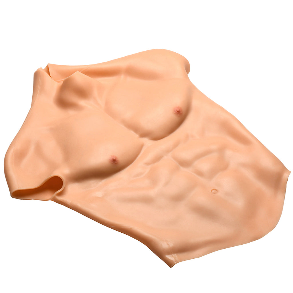 Master Series Ripped Silicone Male Chest - Large: Sculpted Confidence & Playful Power