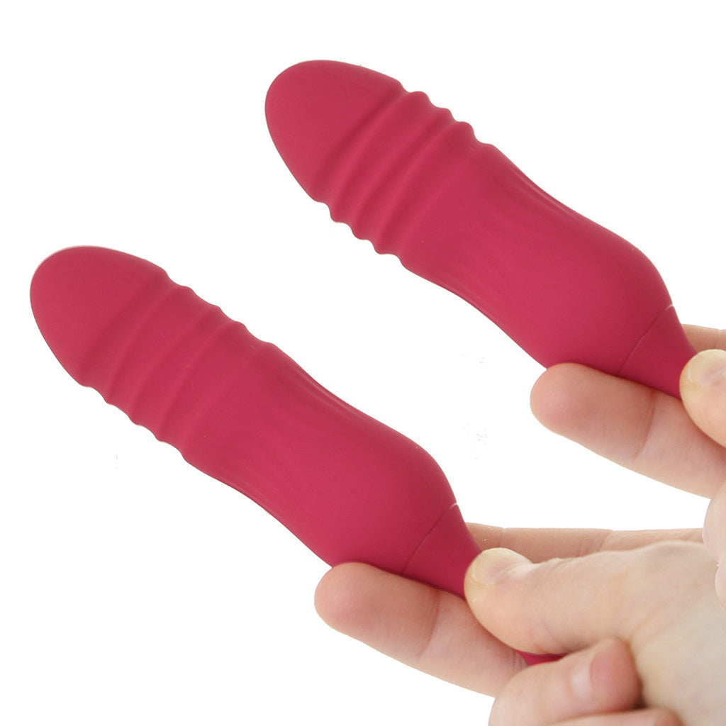 Evolved Novelties Wild Rose Dual Stimulator - Vibrators - HoneyHugs Canada (View 4)