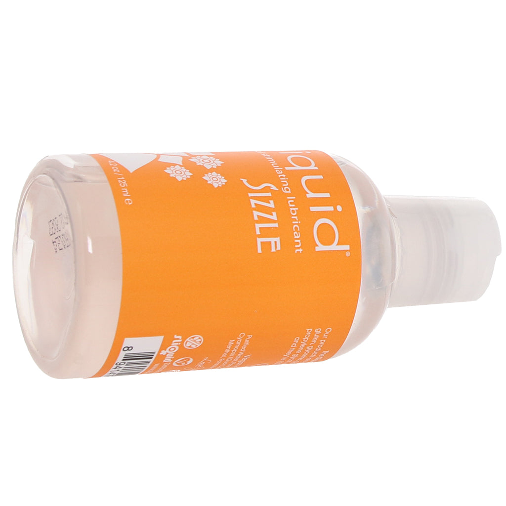 Sliquid Naturals Sizzle: Ignite Your Passion with Warming & Stimulating Lubricant (4.2oz)