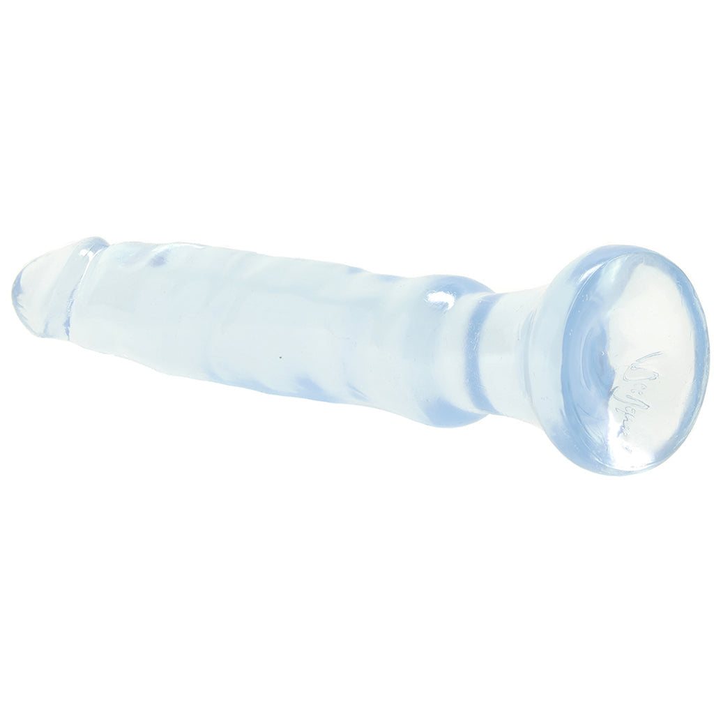 Crystal Jellies Anal Starter Dildo in Clear
