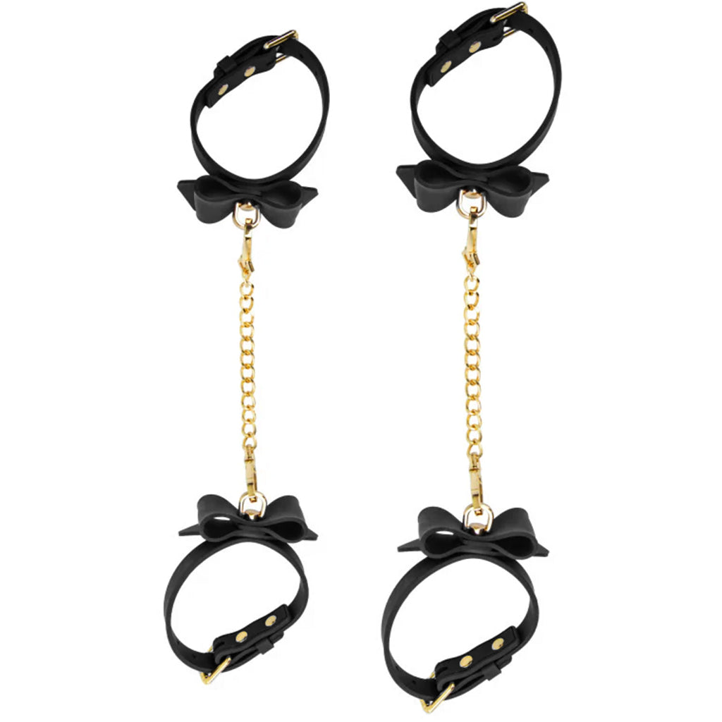 Temptasia Ardor Silicone Bows Wrist & Ankle Cuff Set