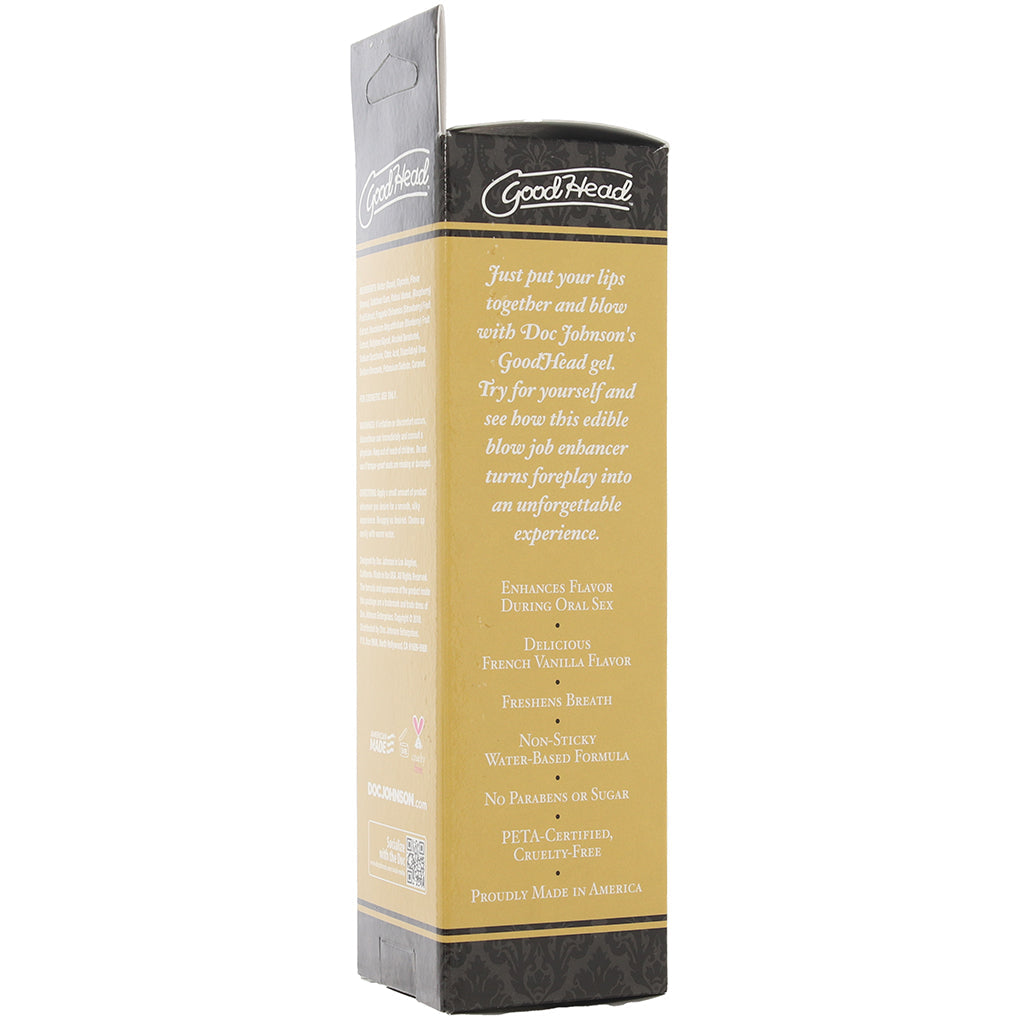 GoodHead Oral Delight Gel 4oz/113g in French Vanilla