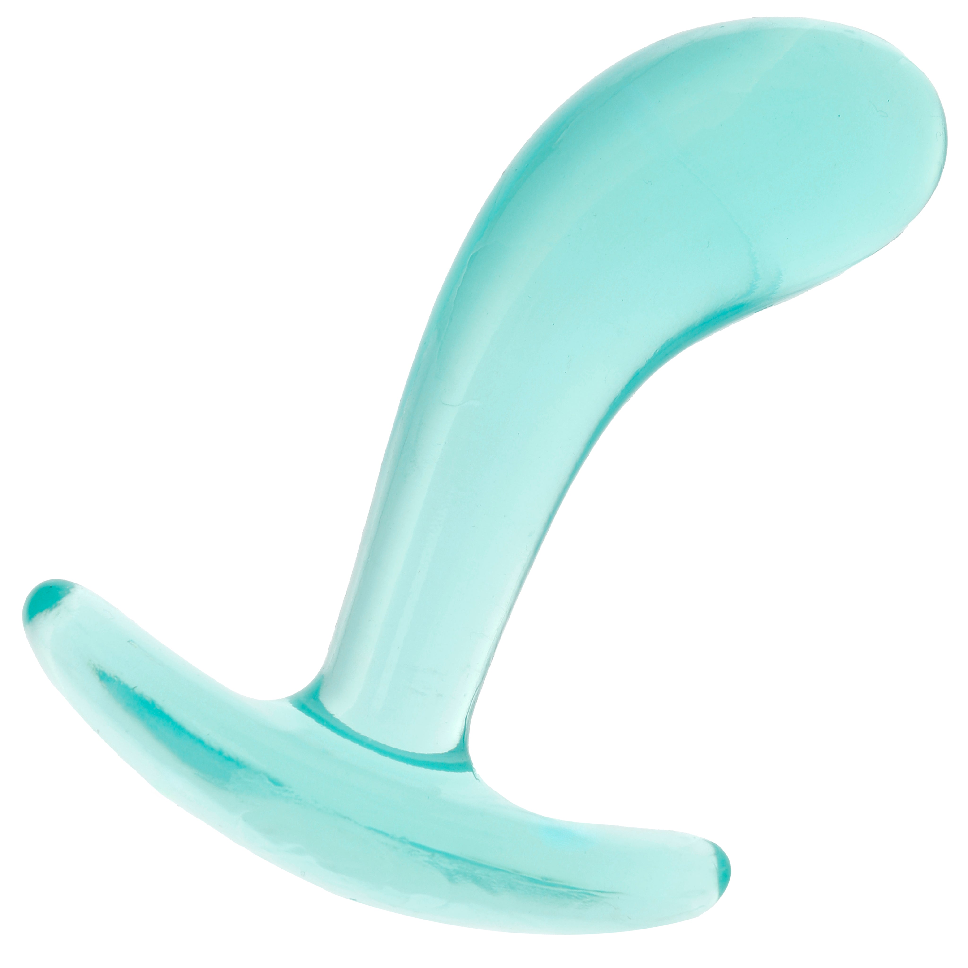 Crystal Jellies Curved Anal Trainer Set in Teal