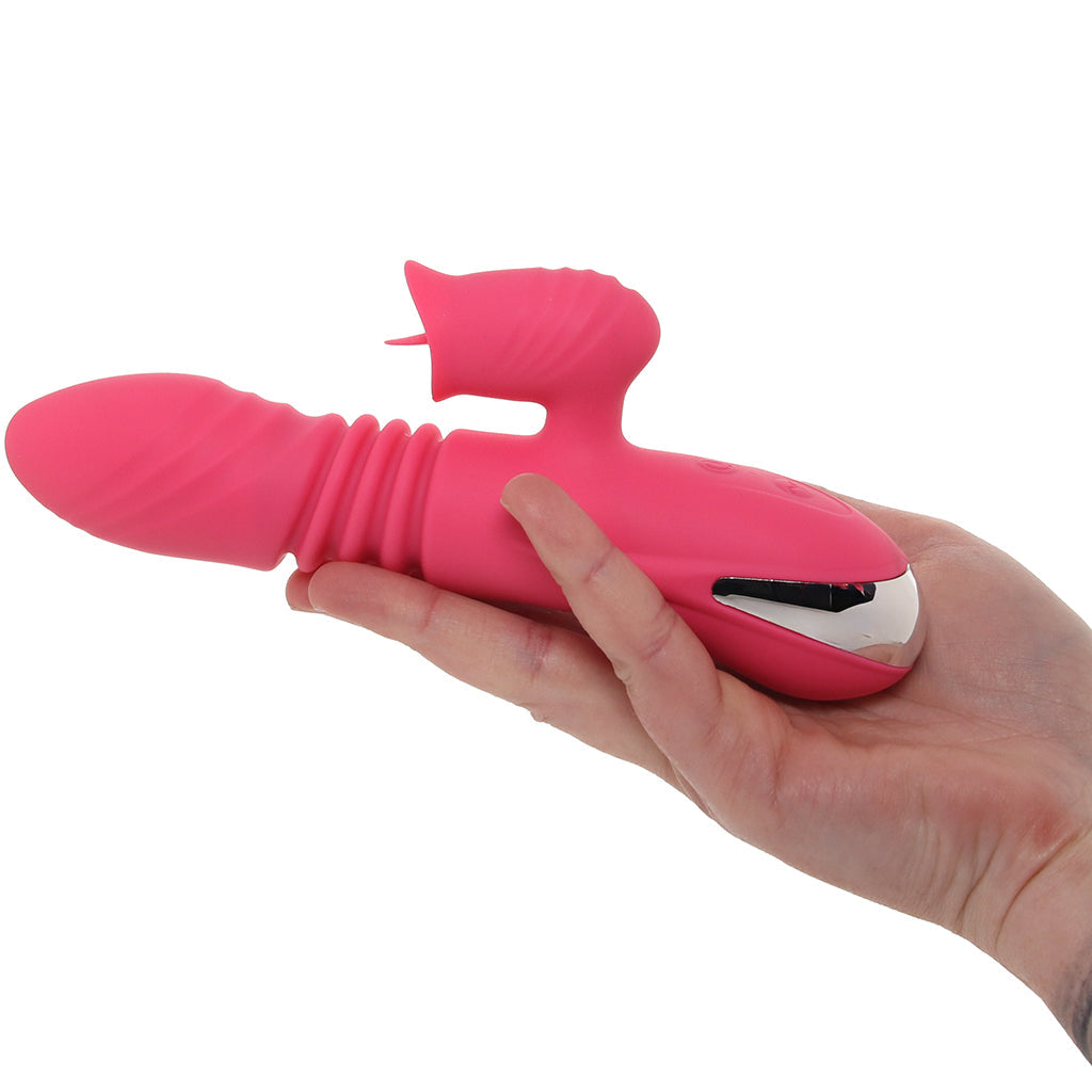 Intruder Heat-Up Thruster & Licking Rabbit Vibe