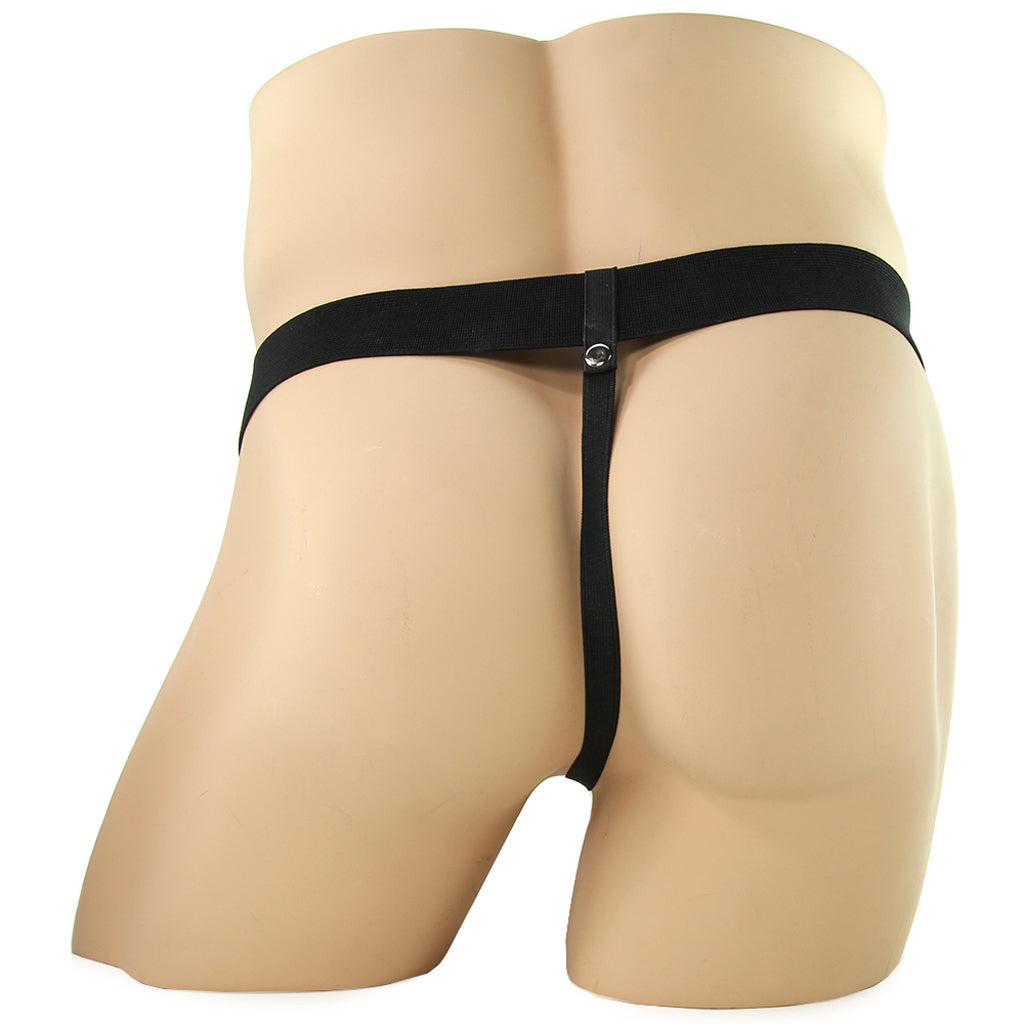 Fetish Fantasy 11 Inch Hollow Strap-On in Light