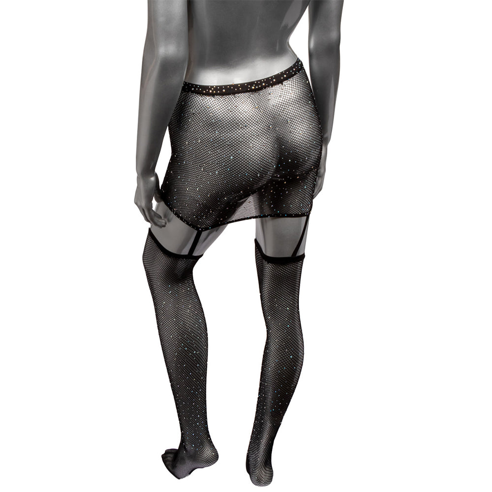 Radiance One Piece Gartered Skirt and Stockings