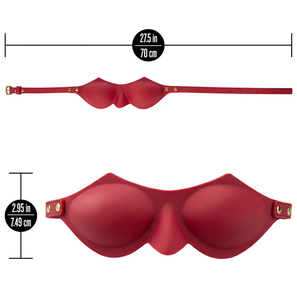 Temptasia Ardor Silicone Blindfold in Red