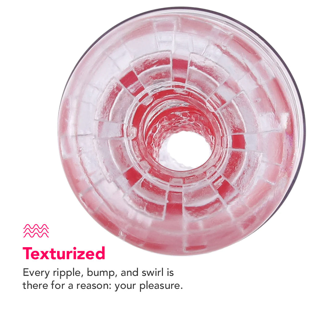 Pipedream Extreme Toyz PDX Elite ViewTube 2 See-Thru Stroker - Male Masturbators - HoneyHugs Canada (View 2)