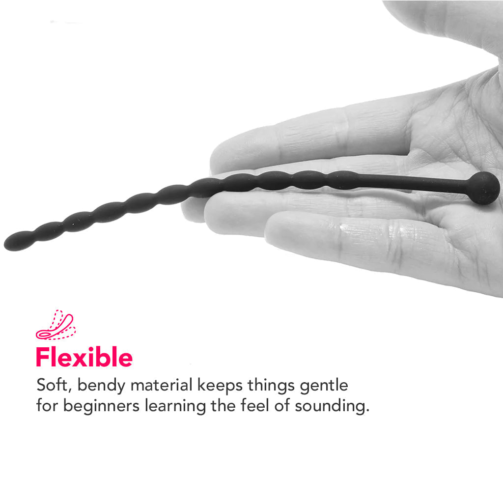Ouch! Beginners Silicone Urethral Sounding Set - Explore Intimate Pleasure