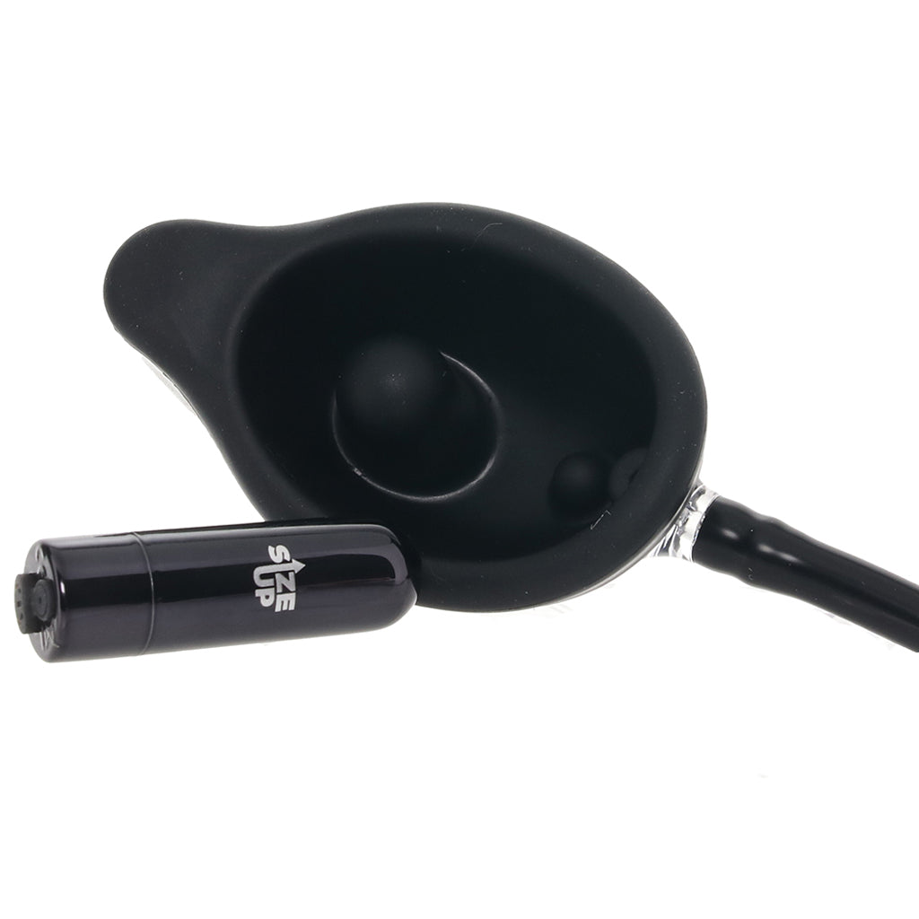 Size Up Vibrating Mini Pussy & Clitoral Pump