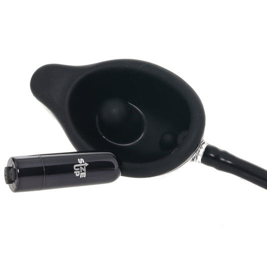 Size Up Vibrating Mini Pussy & Clitoral Pump