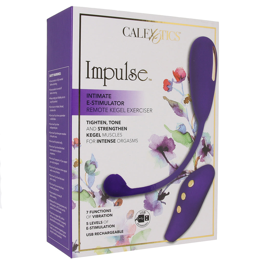 Impulse Impulse Intimate E-Stim Kegel Exerciser in Purple - Vibrators - HoneyHugs Canada (View 6)