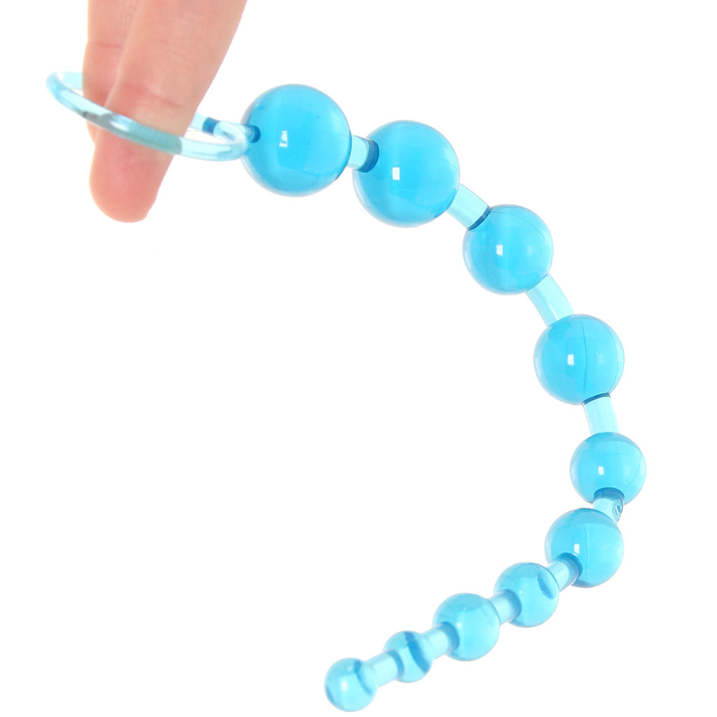 X-10 Anal Beads in Blue