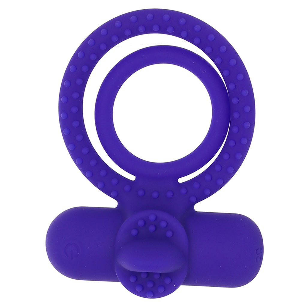 CalExotics Dual Climaxer Vibrating Ring - Vibrators - HoneyHugs Canada (View 5)