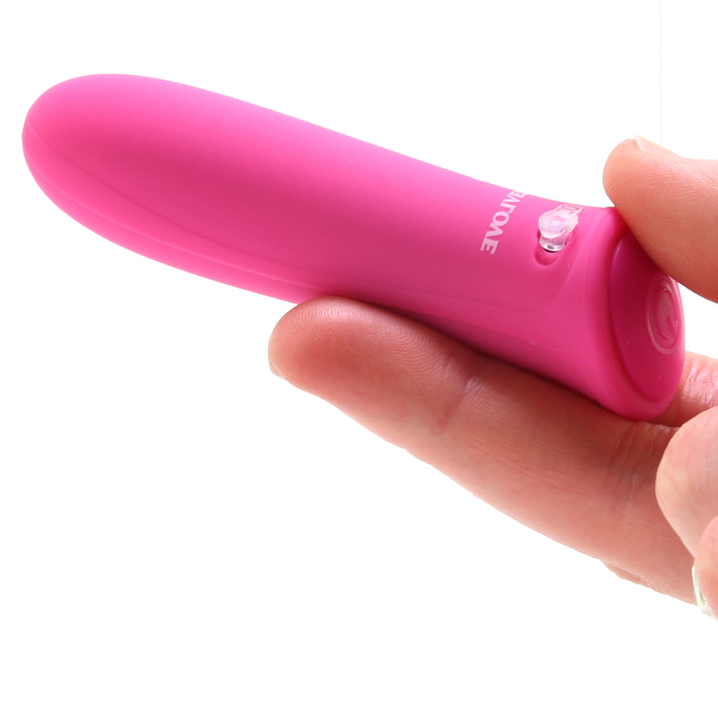Evolved Novelties Pretty in Pink Rechargeable Bullet Vibe - Vibrators - HoneyHugs Canada (View 4)