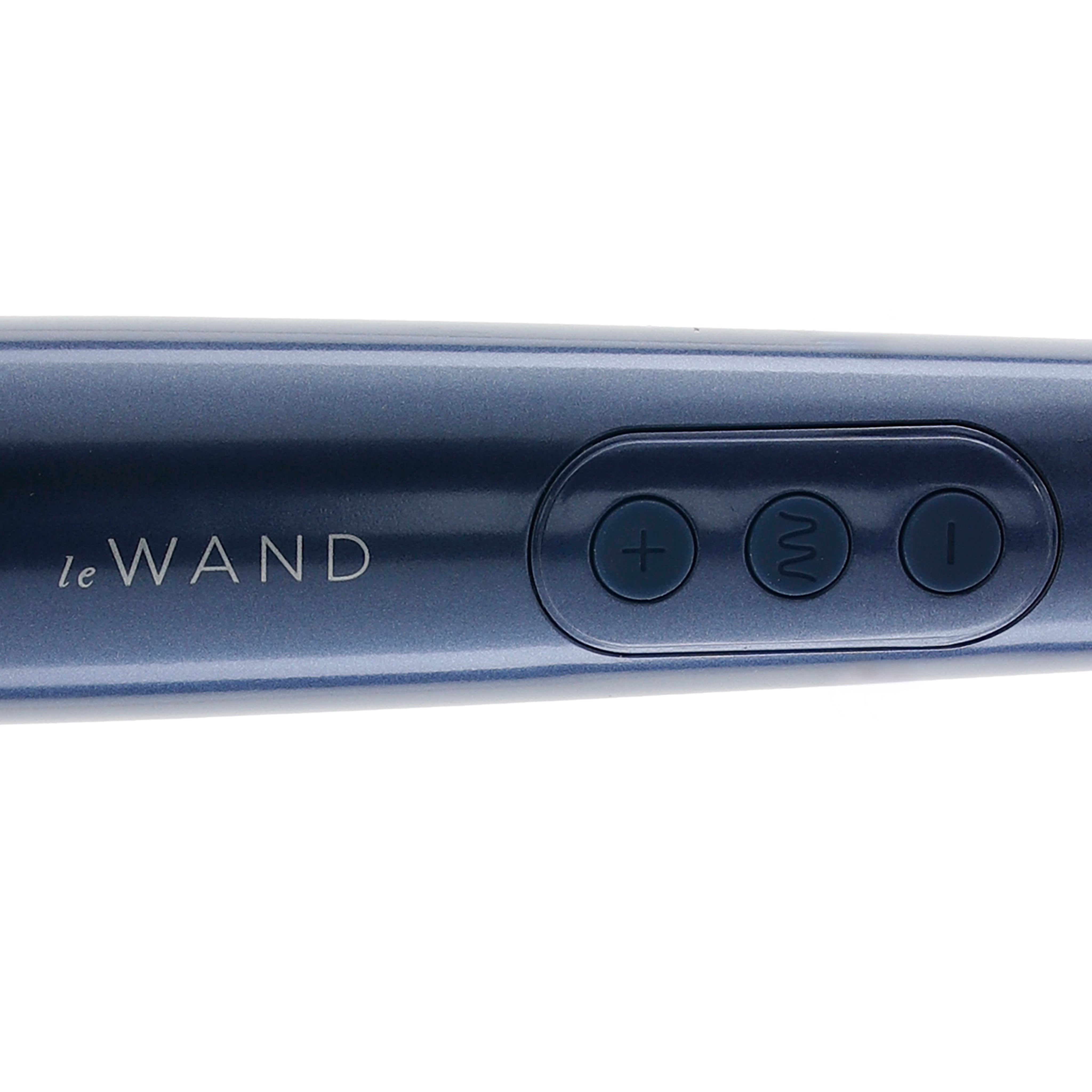 Le Wand Petite Vibrating Wand Massager in Navy