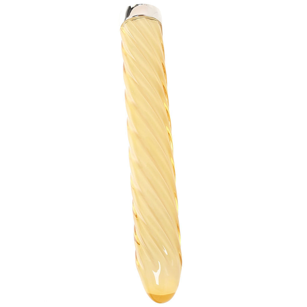 Playboy Playboy Pleasure Twist of Fate Glass Vibe - Vibrators - HoneyHugs Canada (View 3)