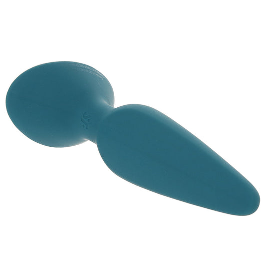 Satisfyer Satisfyer Plug-ilicious 1 Anal Vibe in Petrol - Vibrators - HoneyHugs Canada (View 2)