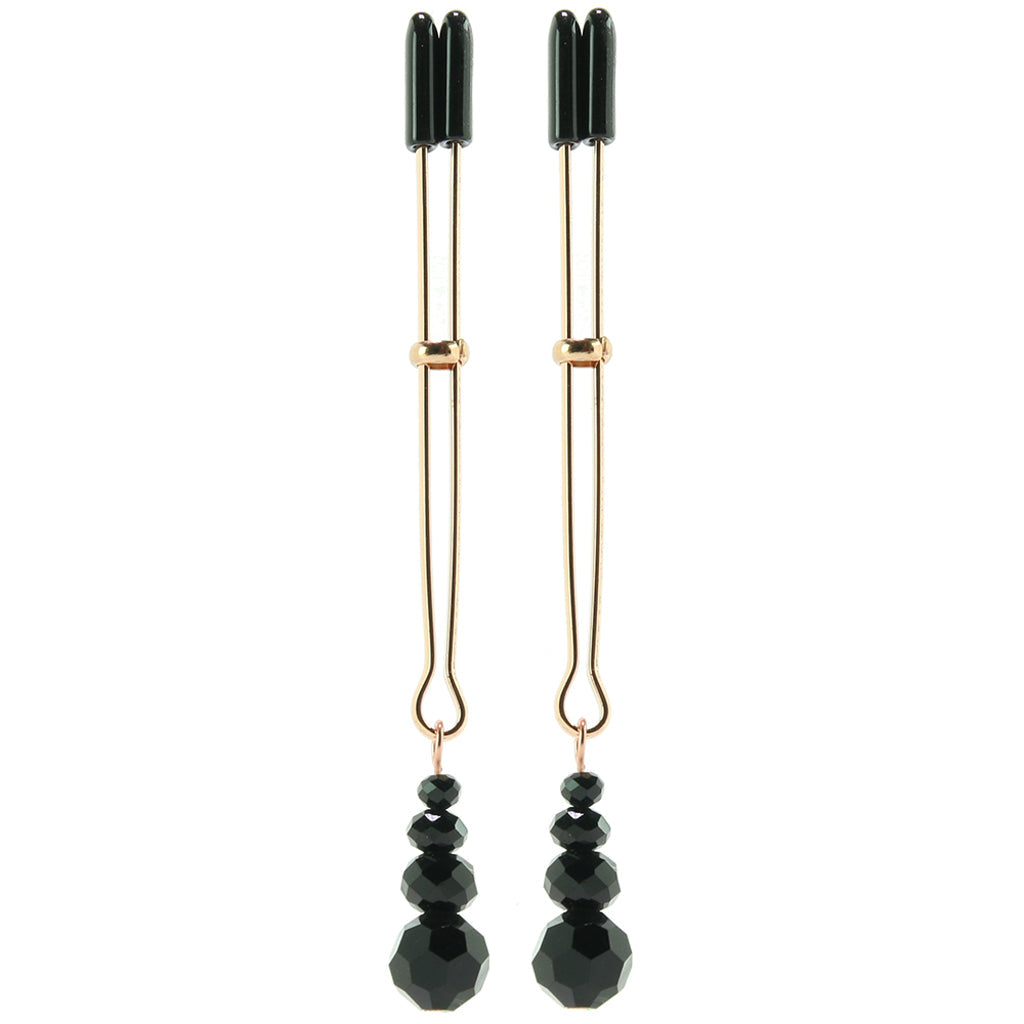 Frederick's of Hollywood | Luxe Beaded Nipple Clamps for Sensual Exploration