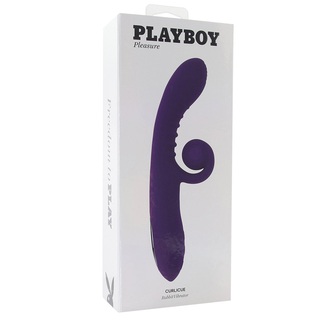Playboy Playboy Curlicue Rabbit Vibe - Vibrators - HoneyHugs Canada (View 6)