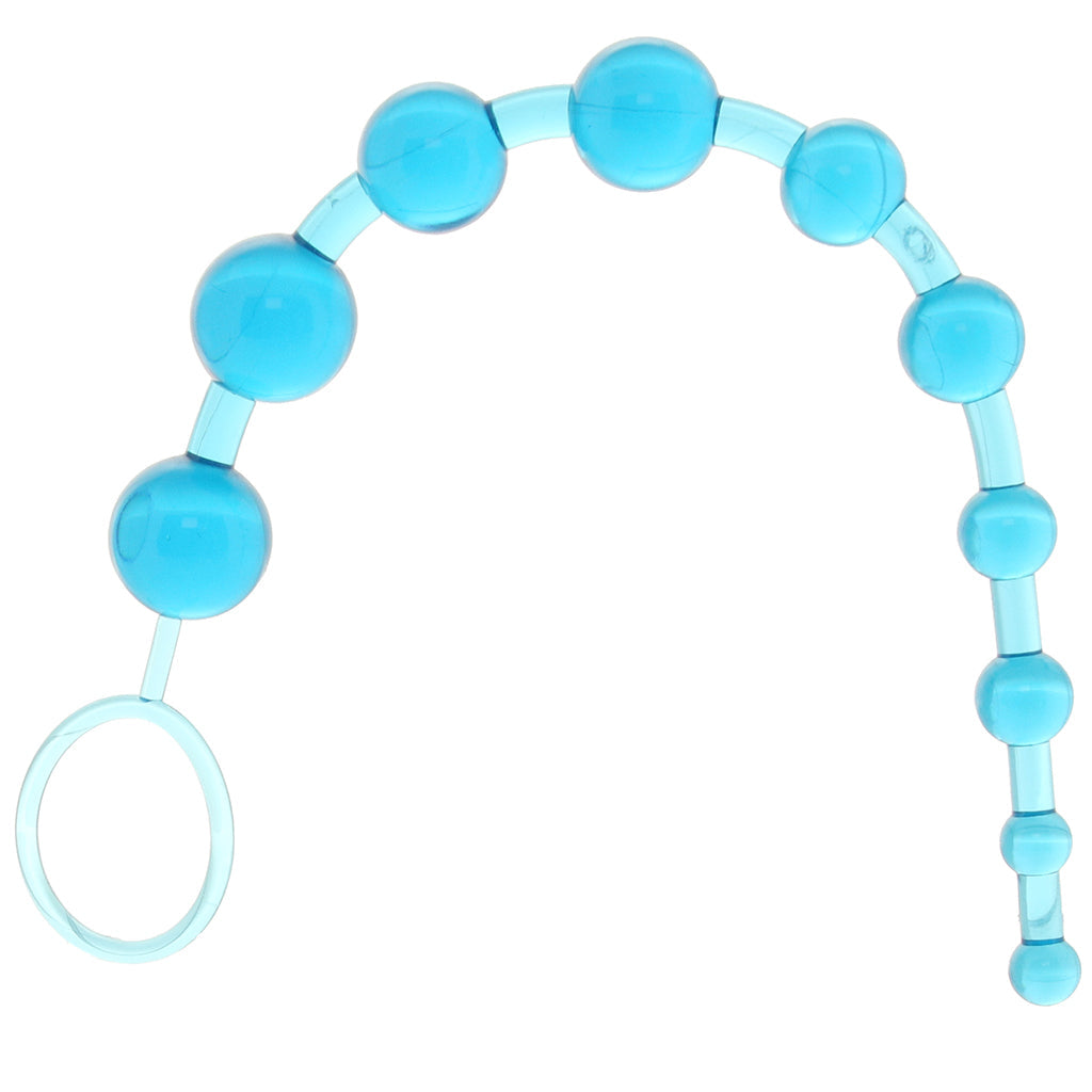 X-10 Anal Beads in Blue