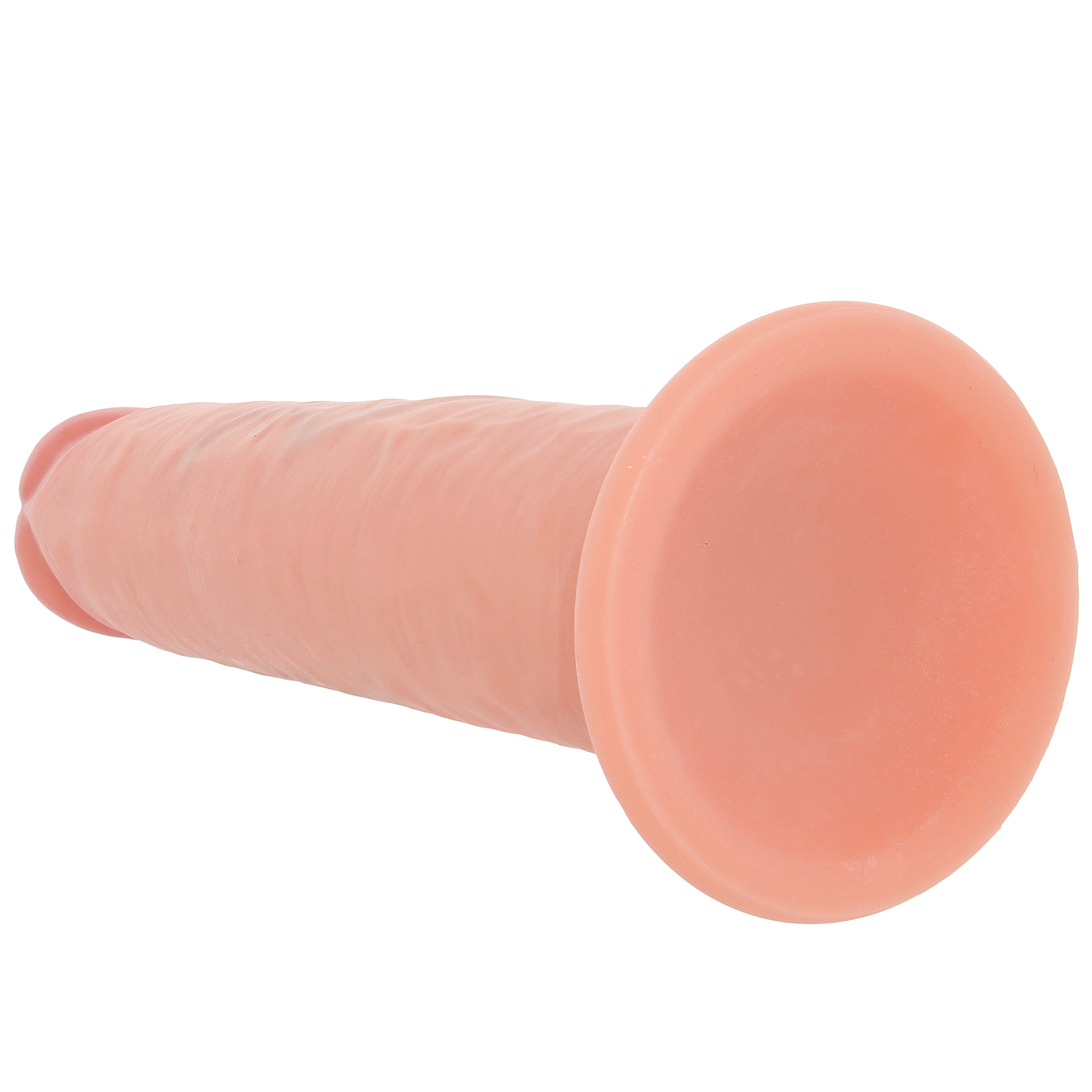 RealRock 6 Inch Dual Density Sliding Skin Dildo in Light