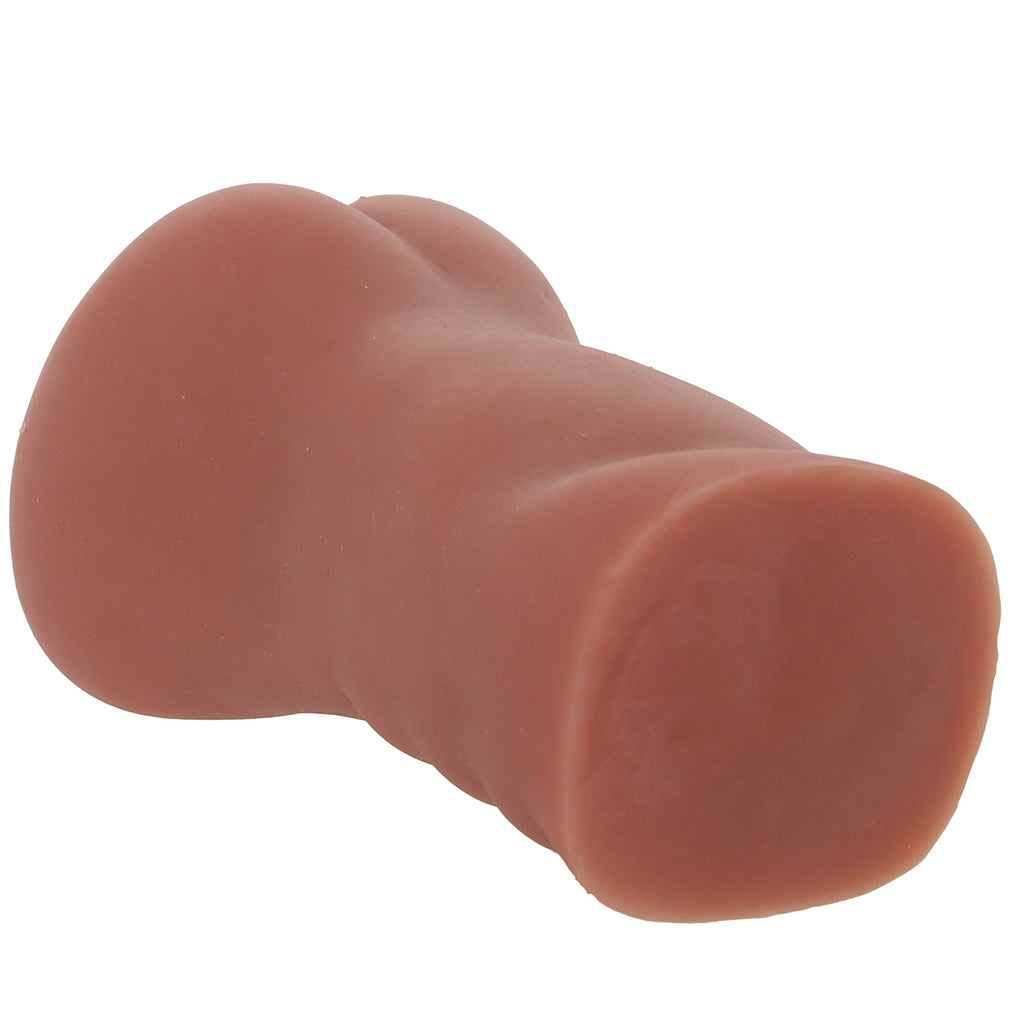 Stroke It Juicy Pussy Stroker in Brown