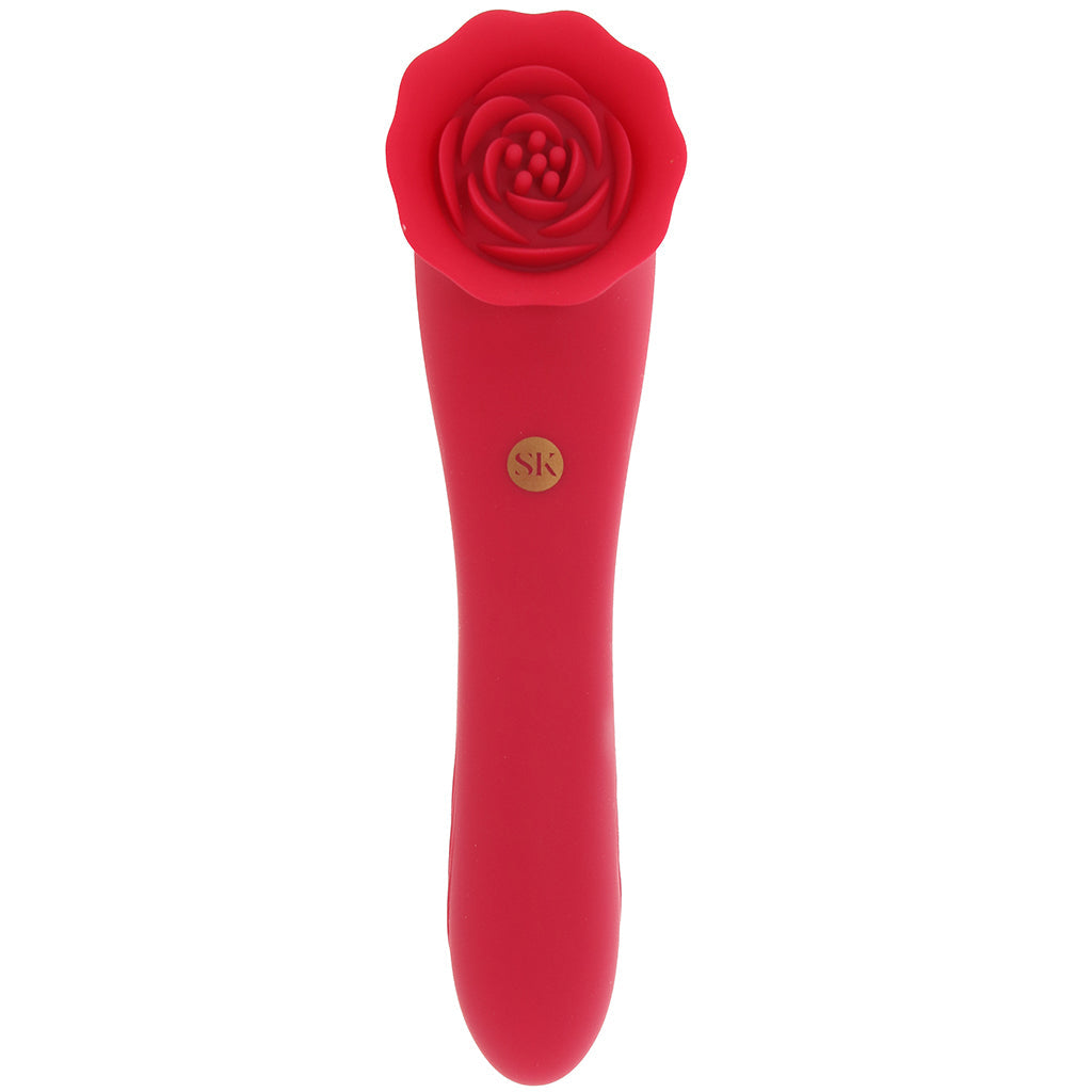 Secret Kisses Rose Quake Dual Ended Tapping Vibe