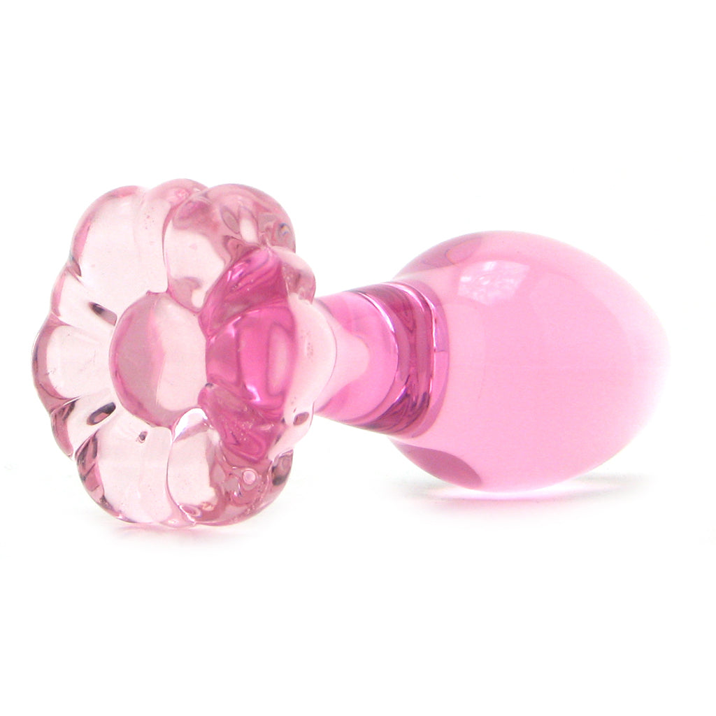 Icicles No. 48 | Hand-Blown Pink Glass Butt Plug | Beginner-Friendly & Luxurious Anal Toy