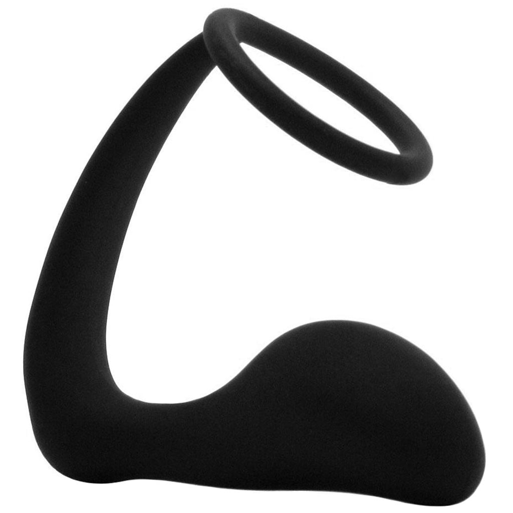 Ass-Gasm Elite Silicone P-Spot & Prostate Cock Ring Plug for Intense Pleasure