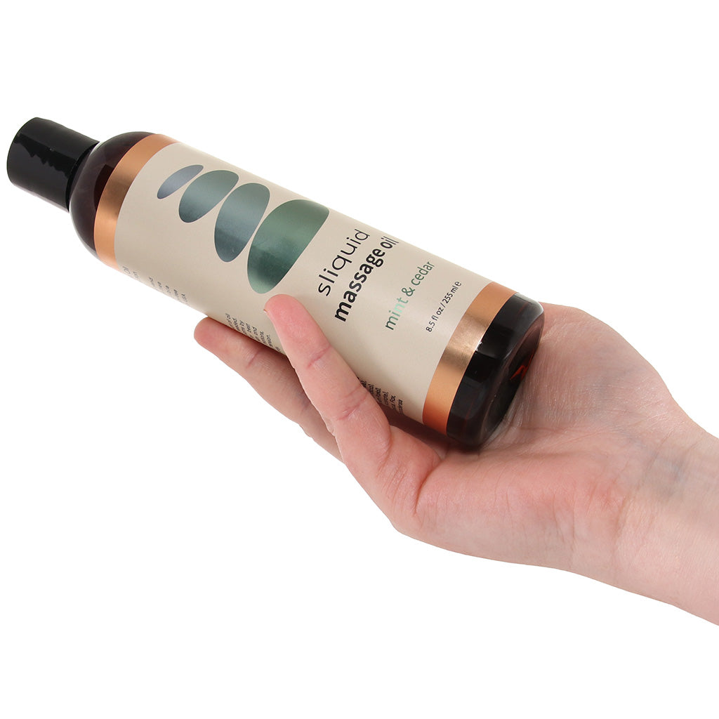 Balance Massage Oil 8.5oz/255ml in Mint & Cedar