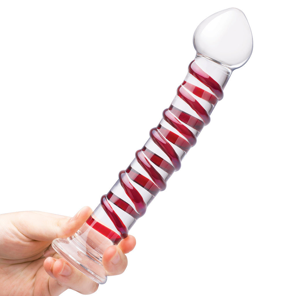 gläs 10 Inch Mr. Swirly Dildo