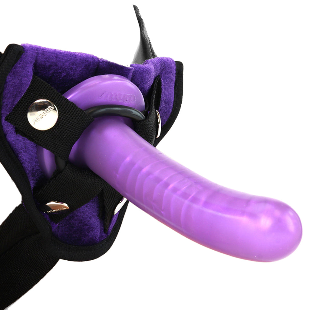 Tantus Bend Over Beginner Harness Kit in Purple - Vibrators - HoneyHugs Canada (View 2)