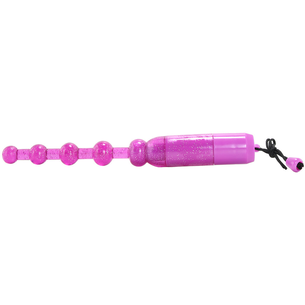 CalExotics Waterproof Vibrating Pleasure Beads in Purple - Vibrators - HoneyHugs Canada (View 3)