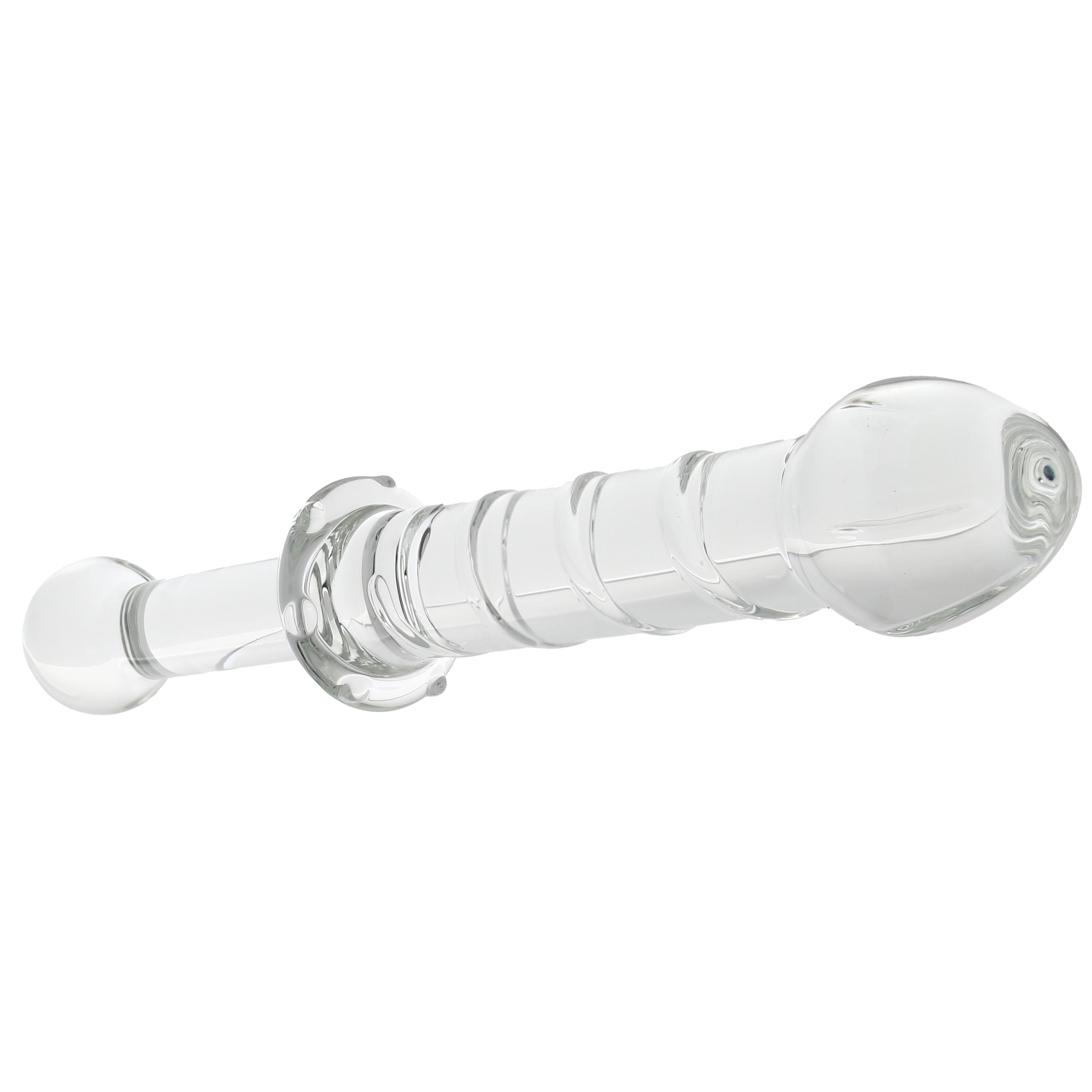 Clarity Elysian Swirl Heavenly Helix Glass Dildo