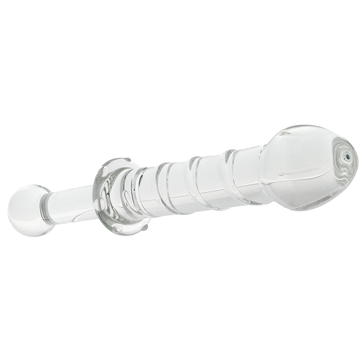 Clarity Elysian Swirl Heavenly Helix Glass Dildo