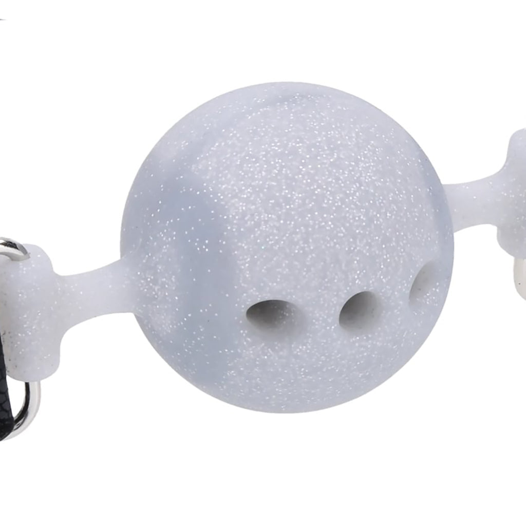 Sex & Mischief Lace Silicone Ball Gag | Breathable Elegance for Sublime Control